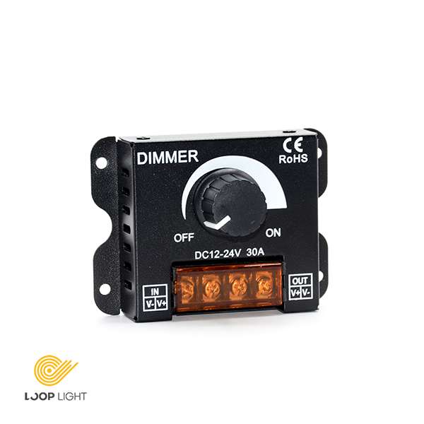 دیمر ۱۲~۲۴ ولت ۳۰ آمپر