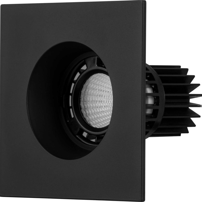 دارک لایت 7 وات پلی کربنات مربع