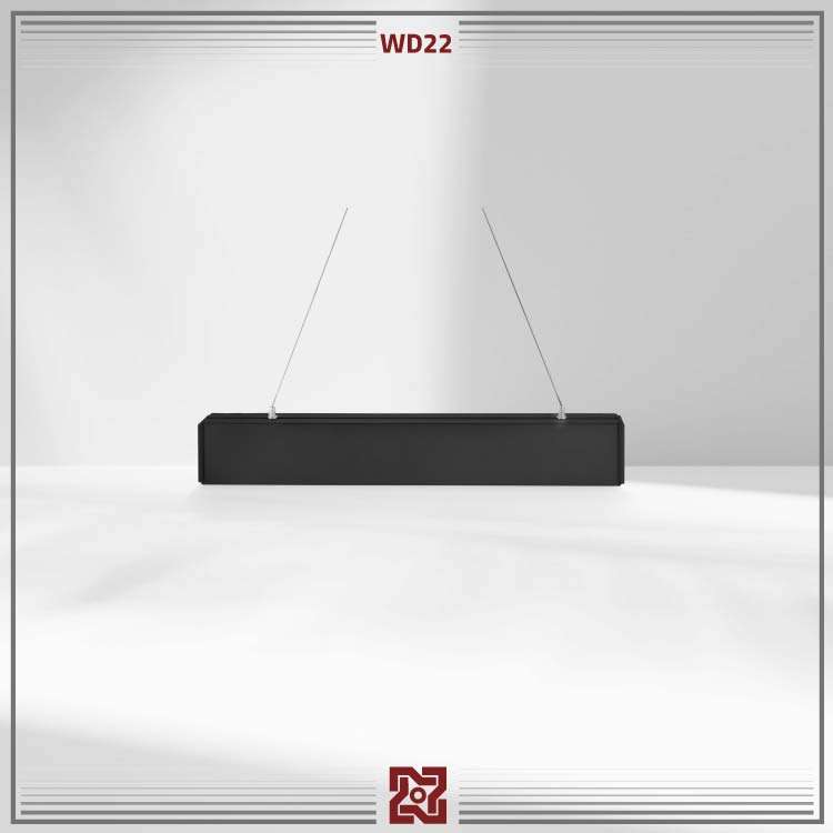 درناز WD22-چراغ آویز (بدنه مشکی) - Image 3