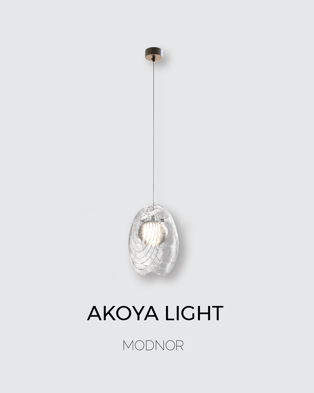 لوستر آویز مدرن مدل آکویا لایت - Image 3