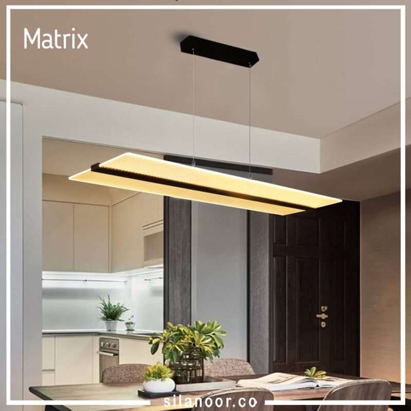 آویز دکوراتیو ماتریکس مستطیل