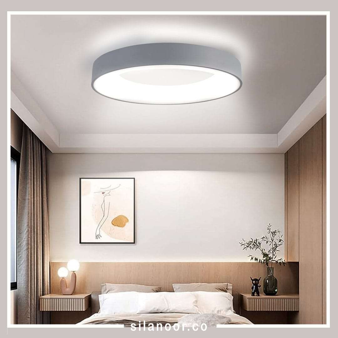 چراغ سقفی دایره والنتین ریموت دار دیمیبل - Image 5