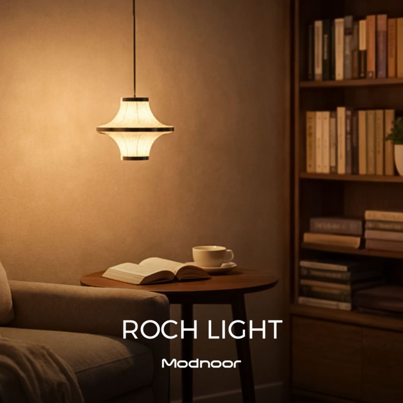لوستر آویز تک ماژول رچ قطر 50 Roch